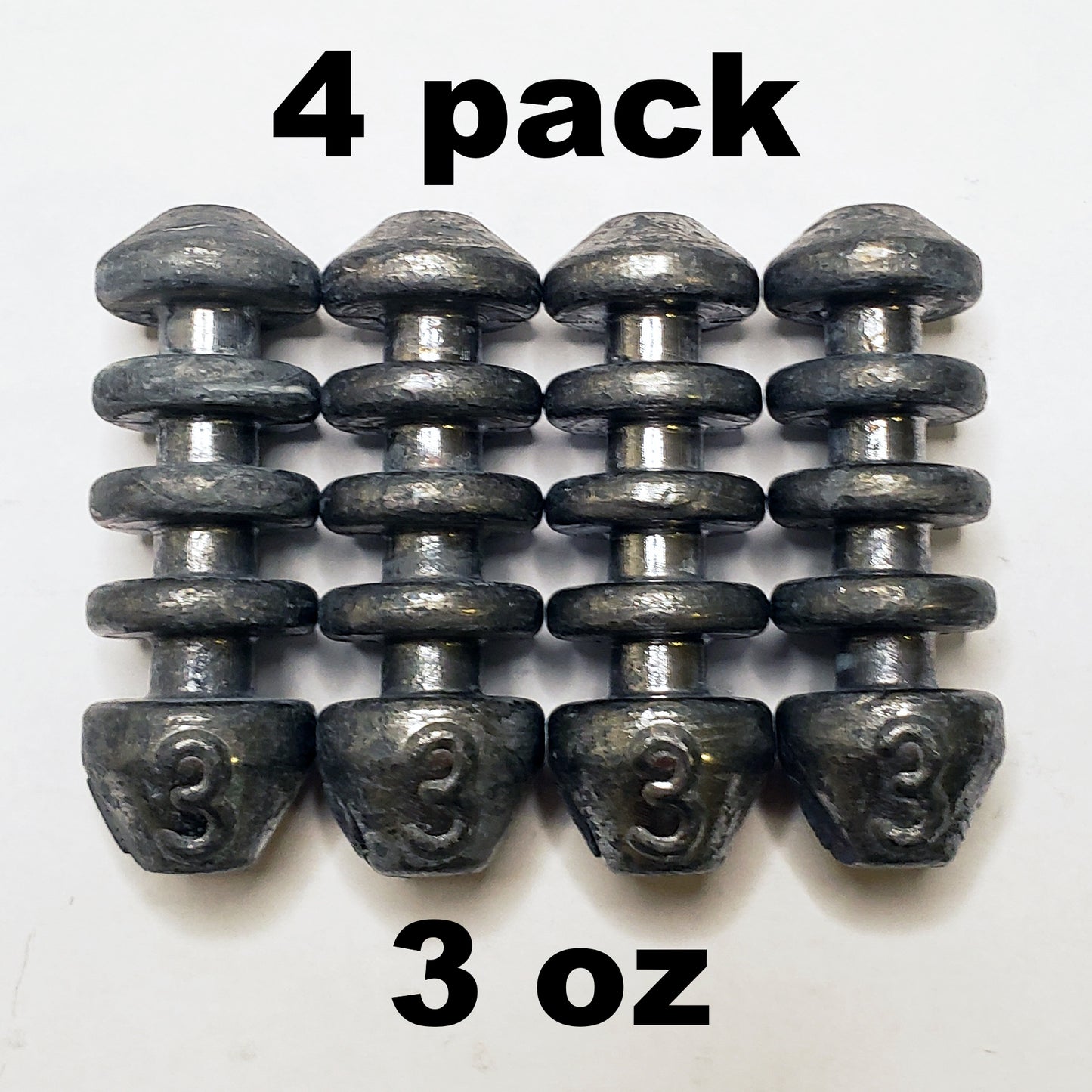 Method Feeder Sinkers - 2oz, 3oz 3 oz (4 pack)