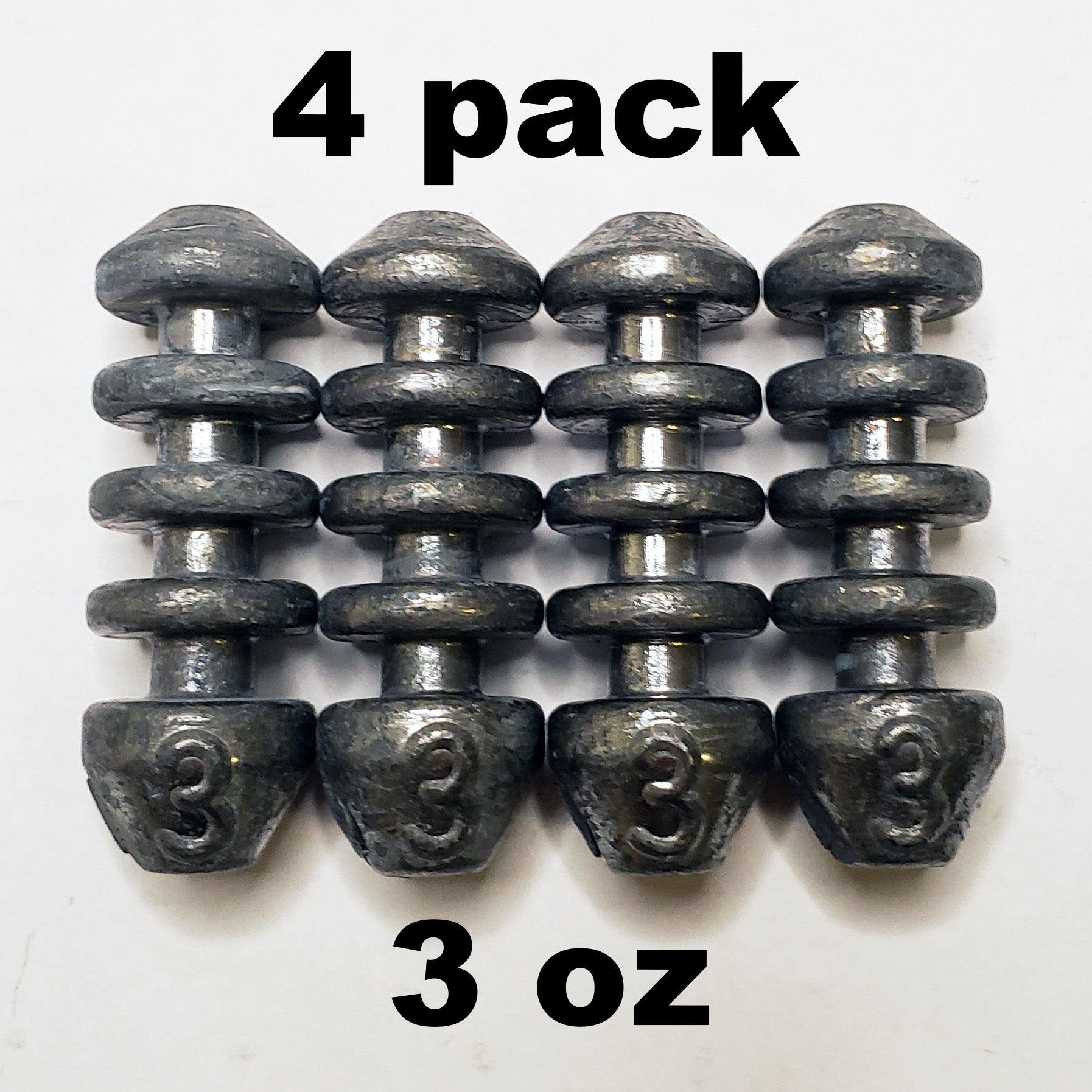 Method Feeder Sinkers - 2oz, 3oz 3 oz (4 pack)