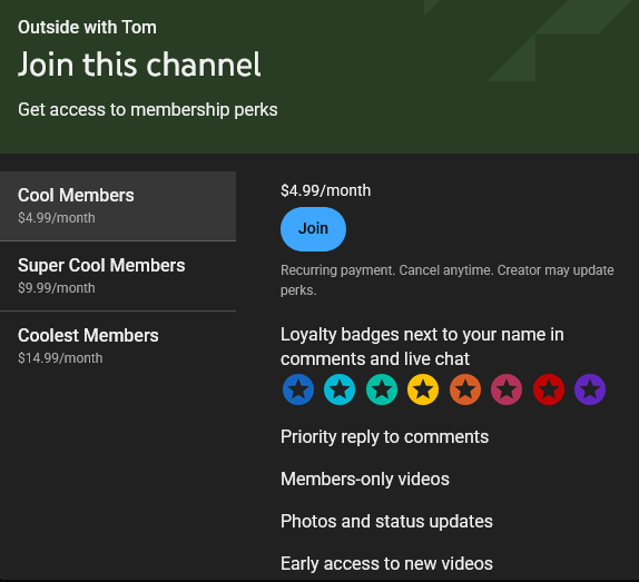 Support with Membership (Bonus Content)