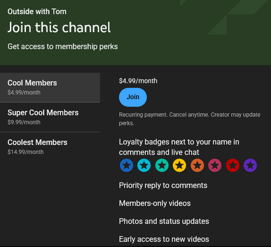 Support with Membership (Bonus Content)