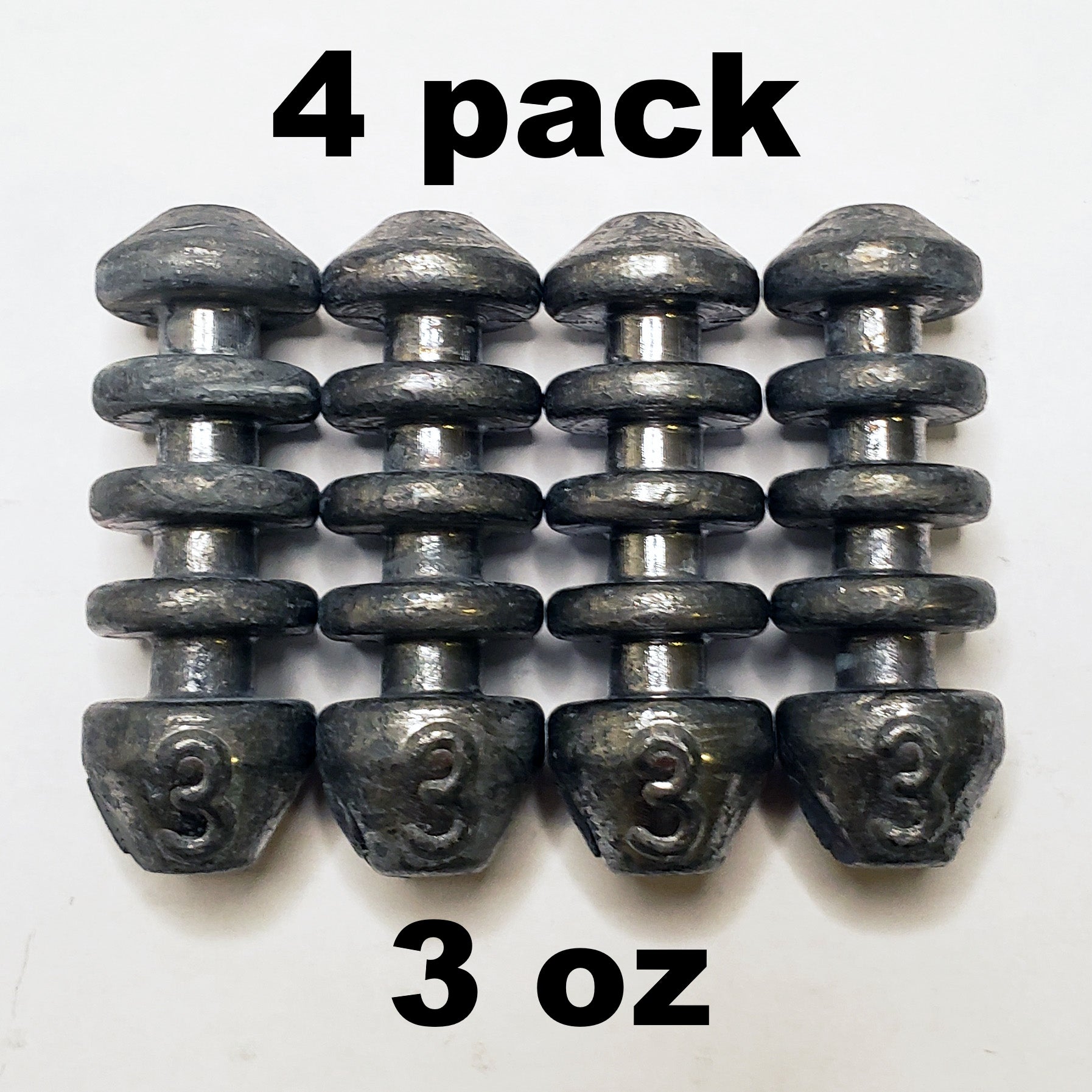 Method Feeder Sinkers - 2oz, 3oz 3 oz (4 pack)